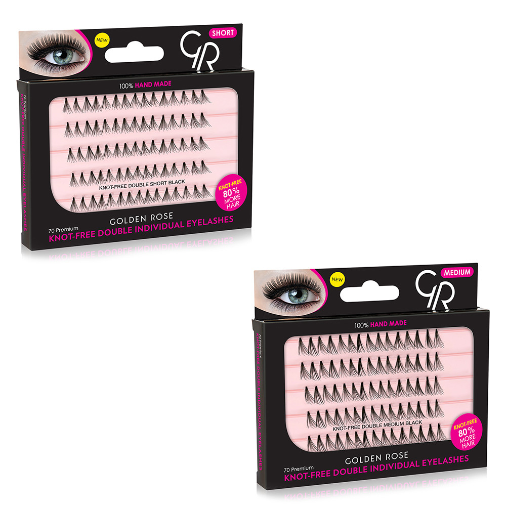 KNOT FREE DOUBLE INDIVIDUAL EYELASHES GR