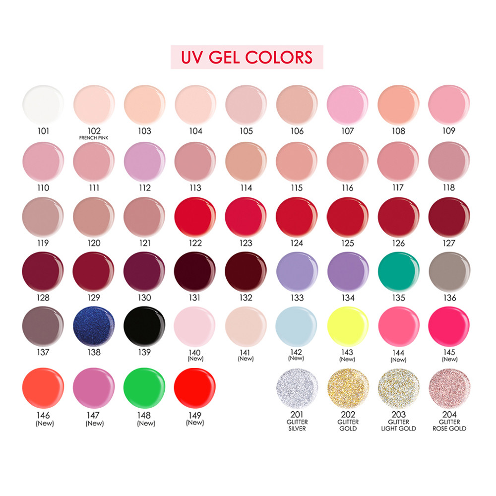 UV GEL NAIL COLOR GR