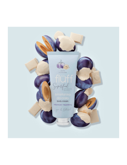 Fluff Plums In Chocolate Nourishing Body Cream 150ml