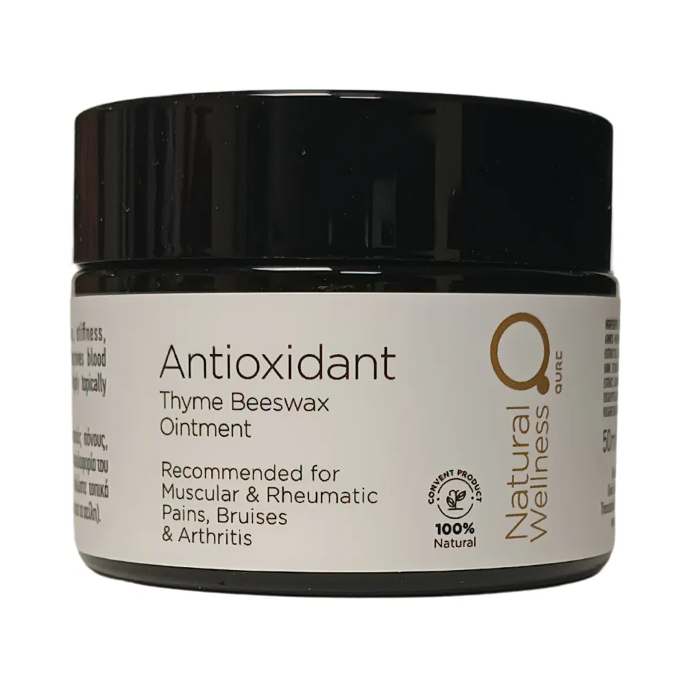 Antioxidant Thyme Beeswax Ointment 50ml – Κηραλοιφή Αντιοξειδωτική με Θυμάρι