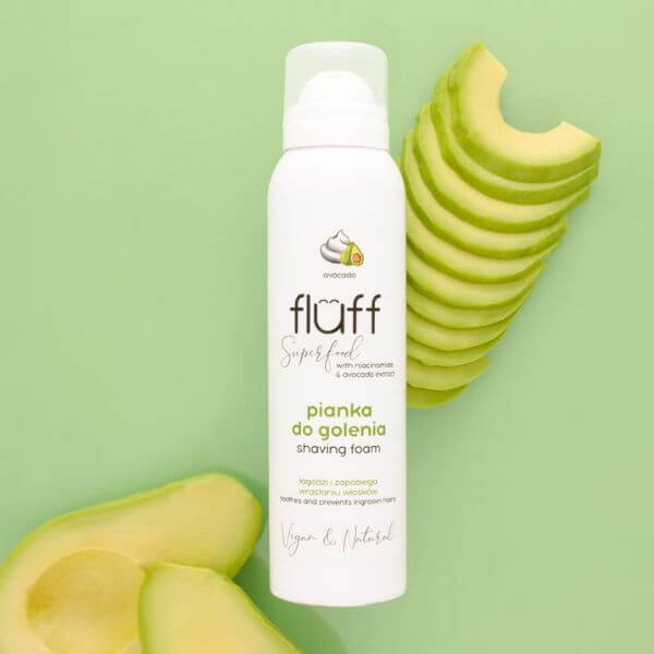 Fluff Avocado and Niacinamide Shaving Foam 150ml