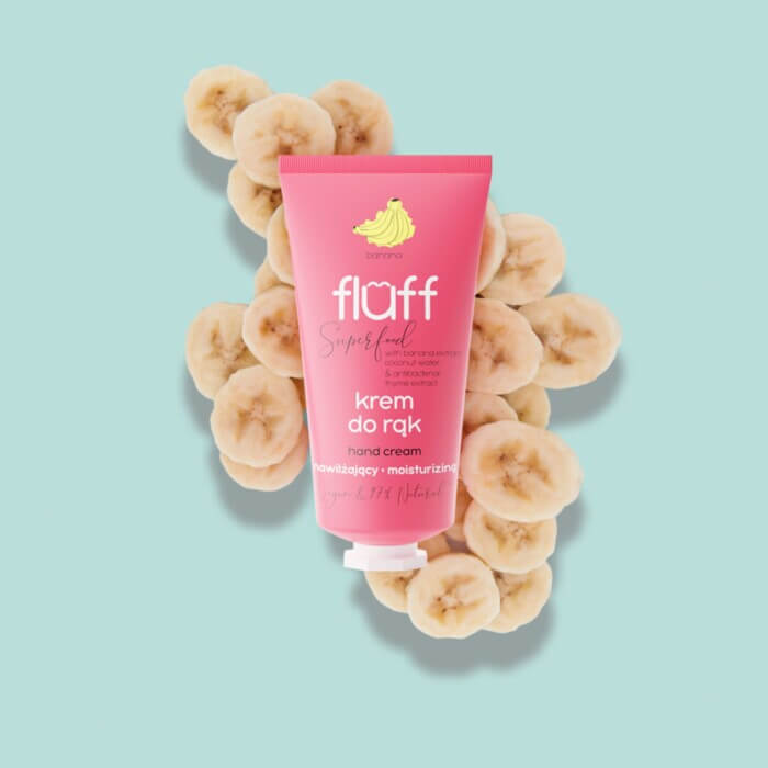 Fluff Banana Antibacterial Hand Cream 50ml