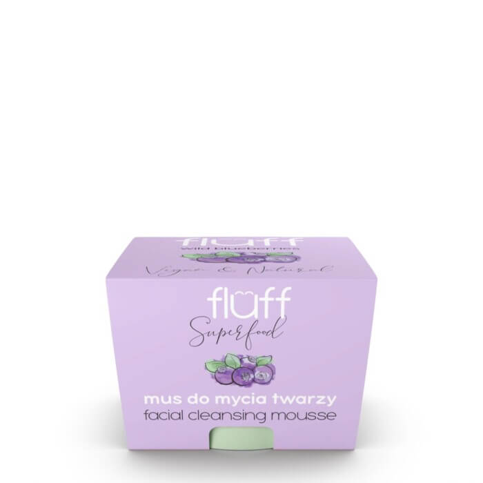 Fluff Wild Berries Facial Cleansing Mousse 50ml