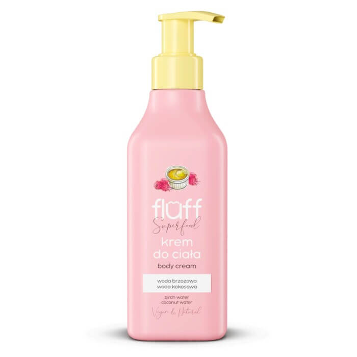 Fluff Creme Brûlée With Raspberries Body Cream 200ml