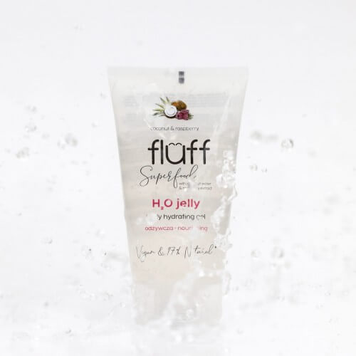 Fluff H2O Gel Water Coconut and Raspberry 150ml