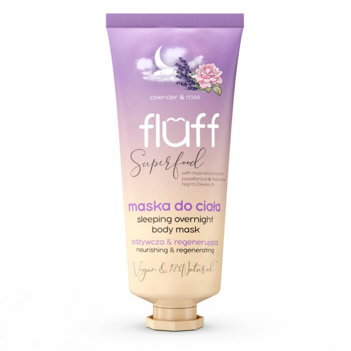 Fluff Rose & Lavender Body Mask 150ml