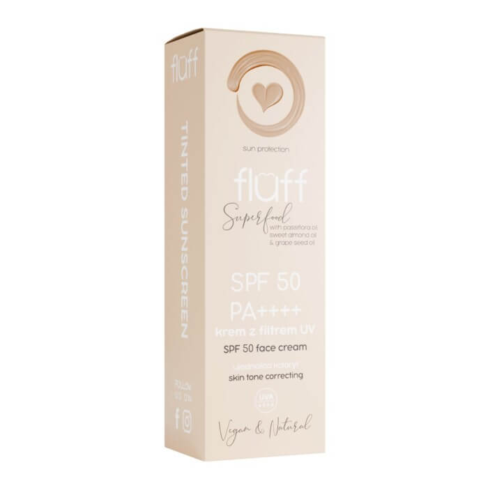 Fluff Skin tone Correcting SPF 50 Face Cream 50ml