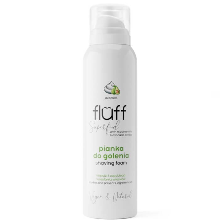 Fluff Avocado and Niacinamide Shaving Foam 150ml