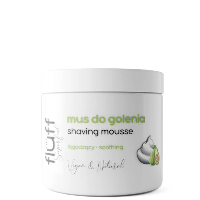 Fluff Shaving Mousse With Niacynamide And Avocado Extract 200ml