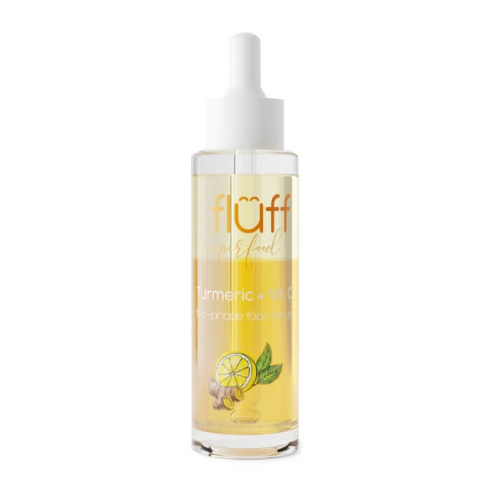 Fluff Turmeric And Vitamin C Booster / Two-phase Face Serum 40ml