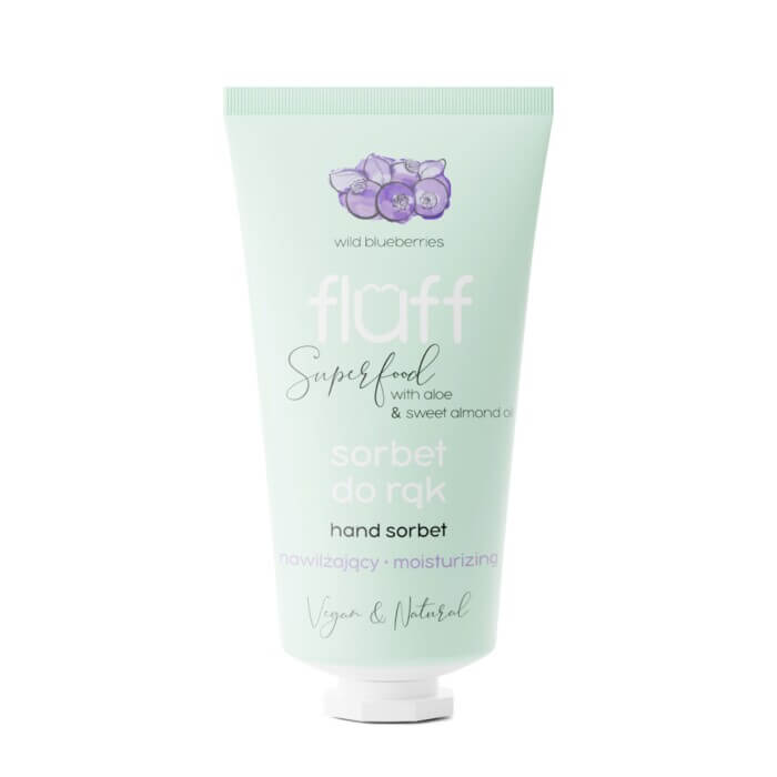 Fluff Wild Blueberries Moisturising Hand Sorbet 50ml