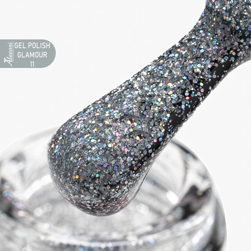 Alezori GEL POLISH GLAMOUR 11 (№003_GLITTER) 15ml.