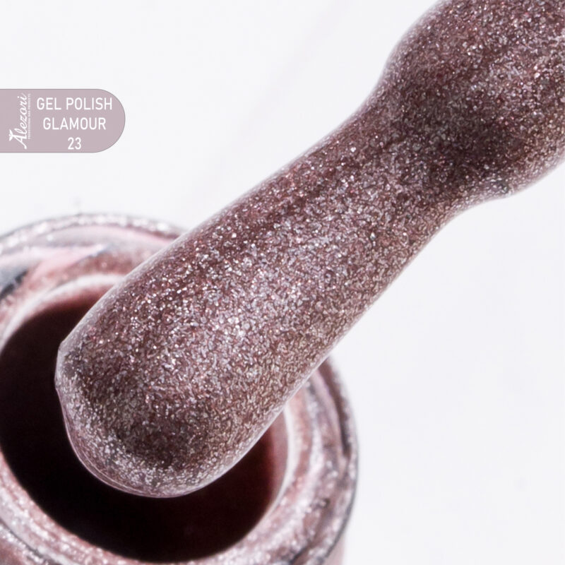 Alezori GEL POLISH GLAMOUR 23 (№164_GLITTER) 15ml.