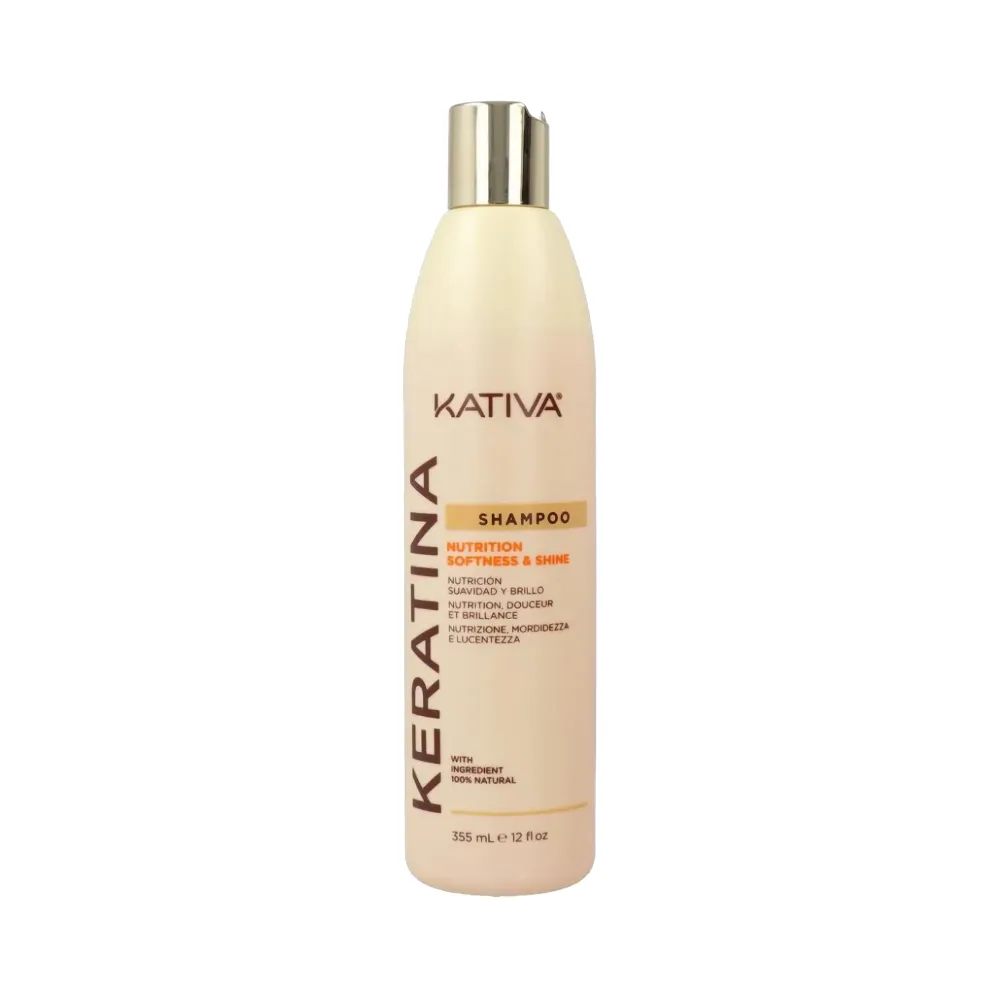 Kativa Keratina Nutrition Shampoo 355ml – (σαμπουάν με πρόσθετη υδρολυμένη κερατίνη)