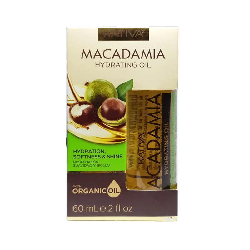 Kativa Macadamia Hydrating Oil 60ml – (έλαιο βαθιάς ενυδάτωσης)