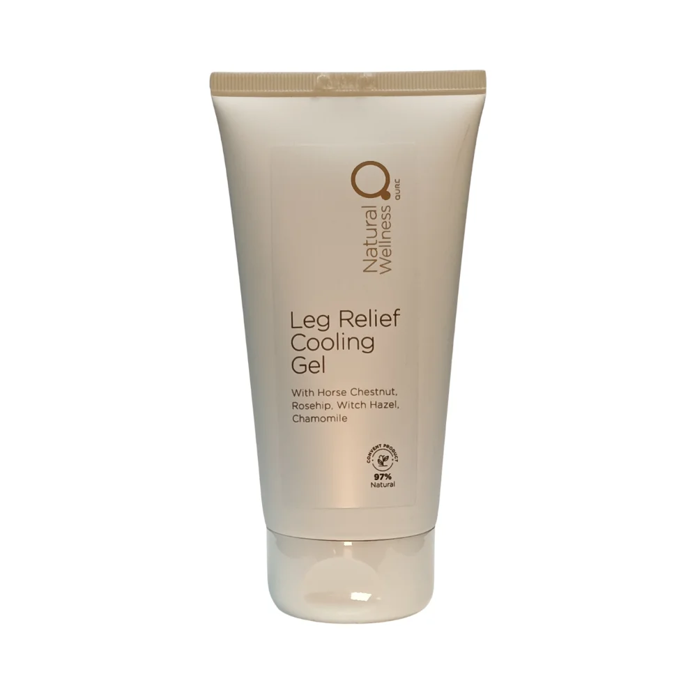 Leg Relief Cooling Gel 150ml by Qure – Δροσιστικό Τζελ για κουρασμένα πόδια