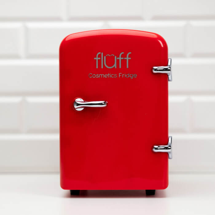 Fluff Red Cosmetics Fridge