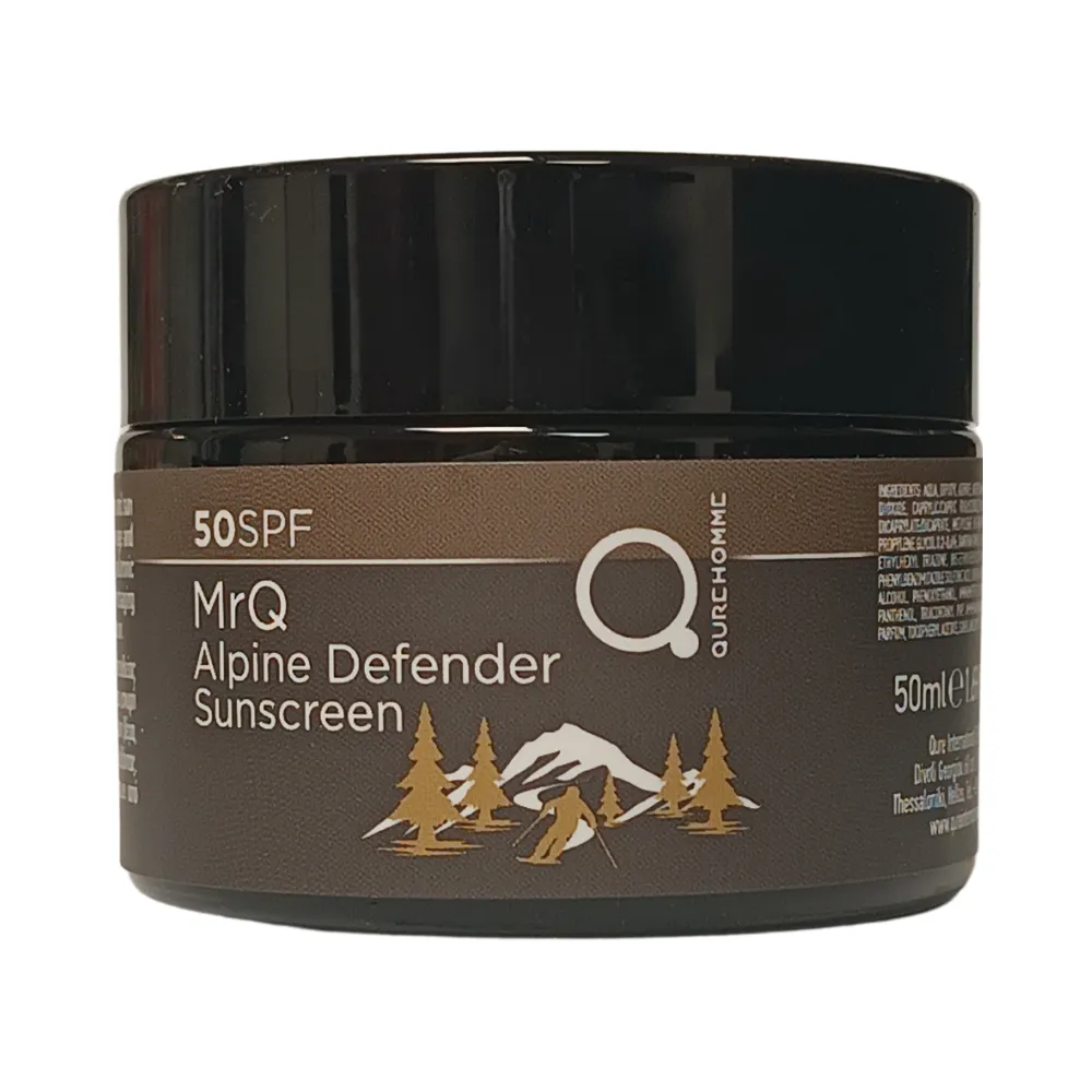 MrQ Alpine Defender Sunscreen – (SKI Edition) 50 ml – Αντηλιακή για τα Χιόνια