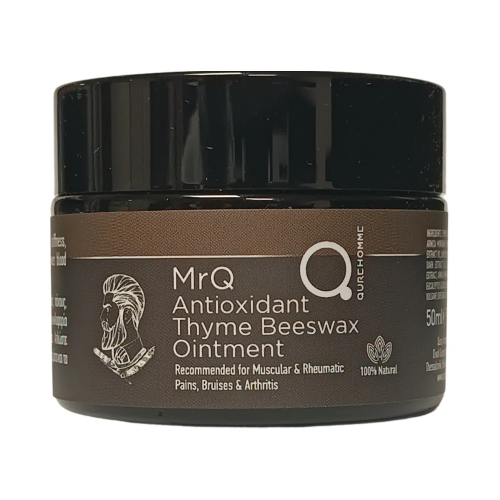 MrQ Antioxidant Thyme Beeswax Ointment 50ml – Κηραλοιφή Αντιοξειδωτική με Θυμάρι