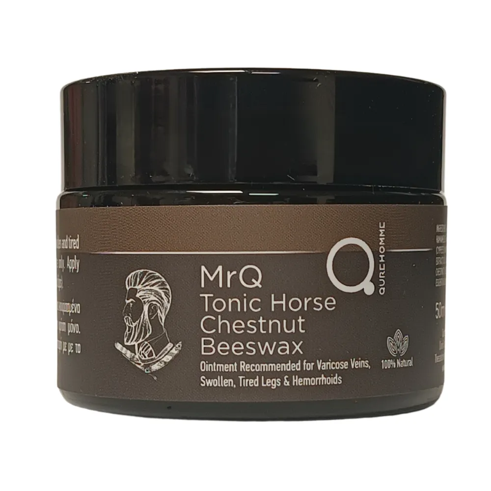 MrQ Tonic Horse Chestnut Beeswax Ointment 50ml – Τονωτική Κηραλοιφή με Ιπποκαστανιά