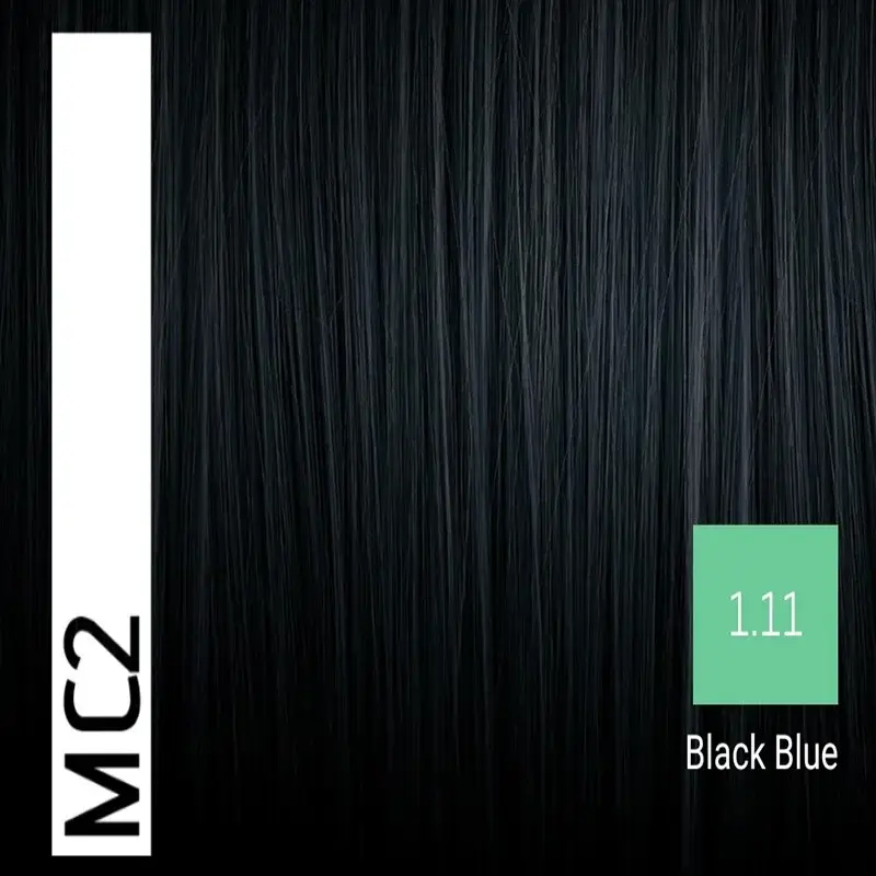 Sensus MC2 Permanent Hair Color 1.11 Black Blue 100ml – (μόνιμη βαφή χωρίς αμμωνία μαύρο μπλε)