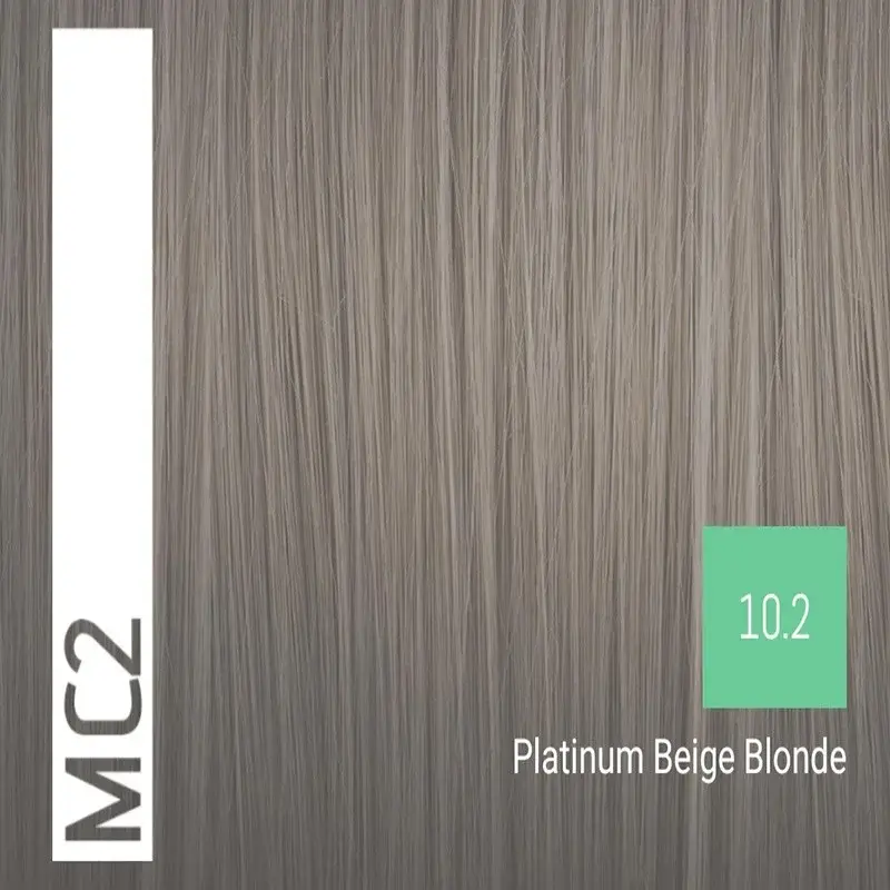 Sensus MC2 Permanent Hair Color 10.2 Beige Platinum Blonde 100ml – (μόνιμη βαφή χωρίς αμμωνία ξανθό πλατινέ μπεζ)