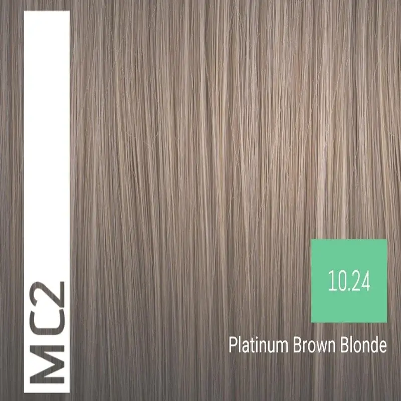 Sensus MC2 Permanent Hair Color 10.24 Very Platinum Brown Blonde 100ml – (μόνιμη βαφή χωρίς αμμωνία πλατινέ ξανθό μαρόν)