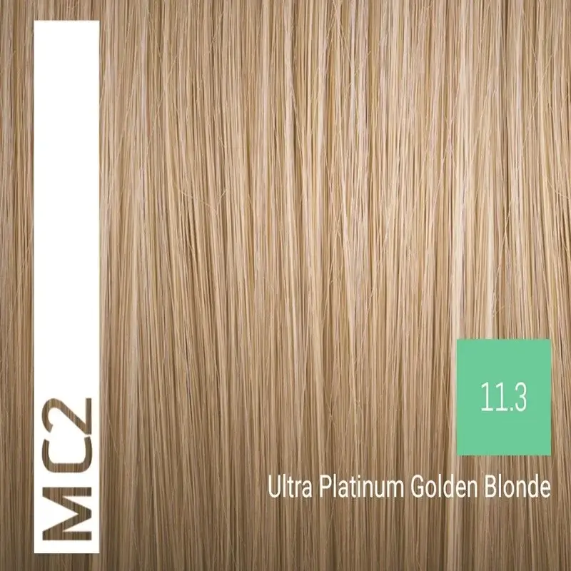 Sensus MC2 Permanent Hair Color 11.3 Ultra Platinum Golden Blonde 100ml – (μόνιμη βαφή χωρίς αμμωνία πλατινέ κατάξανθο ντορέ)