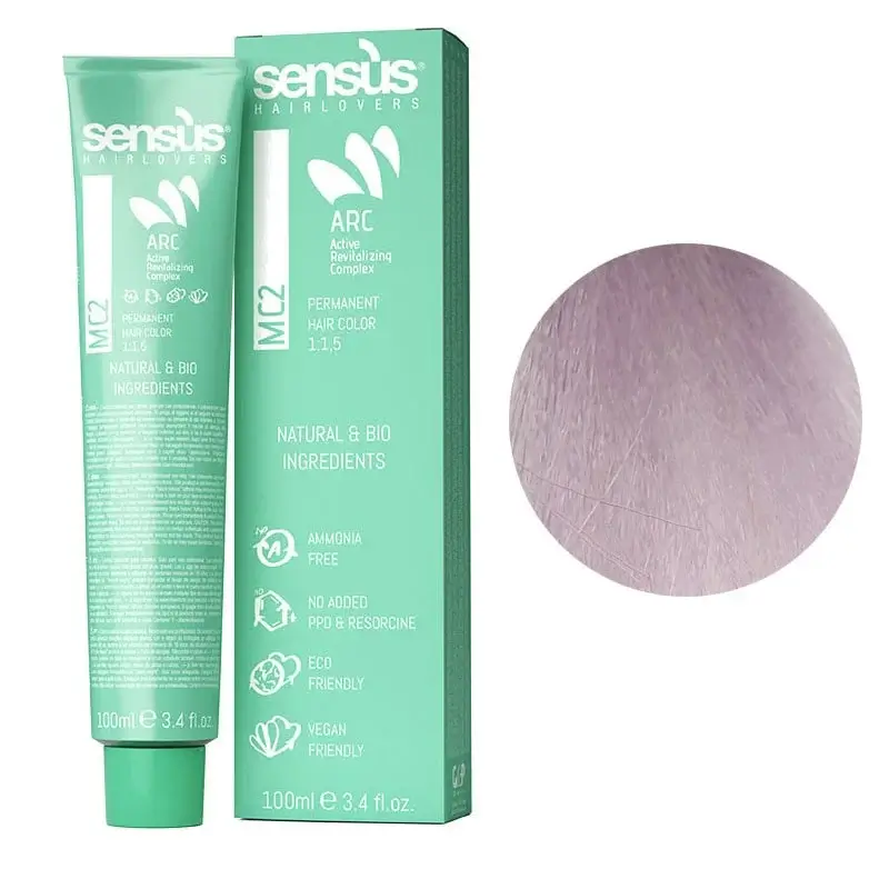 Sensus MC2 Permanent Hair Color 119ss Pearl 100ml – (μόνιμη βαφή χωρίς αμμωνία ξανθιστικό περλέ)