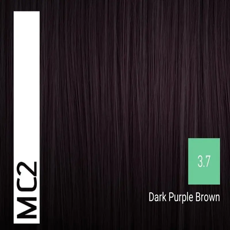 Sensus MC2 Permanent Hair Color 3.7 Dark Purple Brown 100ml – (μόνιμη βαφή χωρίς αμμωνία καστανό σκούρο βιολέ)