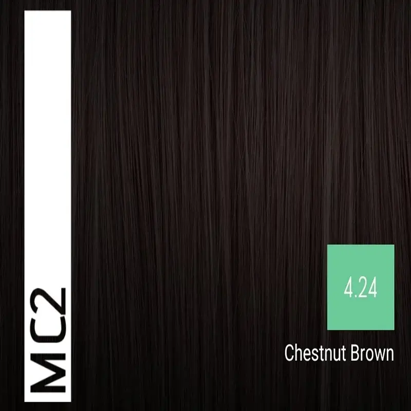 Sensus MC2 Permanent Hair Color 4.24 Chestnut Brown 100ml – (μόνιμη βαφή χωρίς αμμωνία καστανό μαονί)