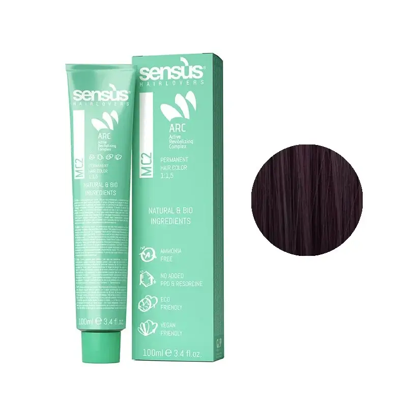 Sensus MC2 Permanent Hair Color 4.7 Purple Brown 100ml