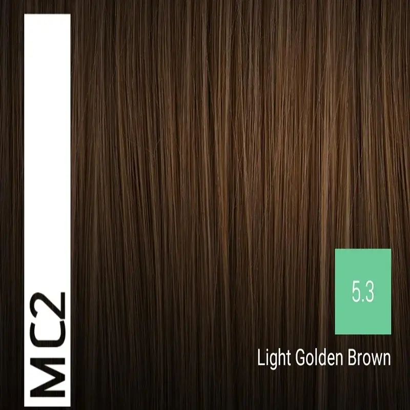 Sensus MC2 Permanent Hair Color 5.3 Light Golden Brown 100ml – (μόνιμη βαφή χωρίς αμμωνία καστανό ανοιχτό ντορέ)