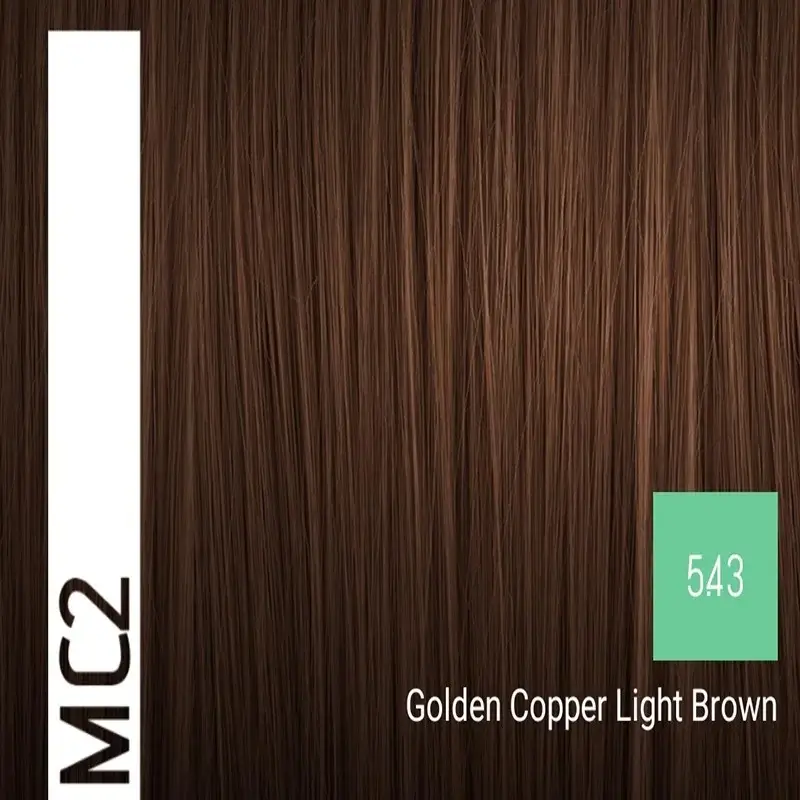 Sensus MC2 Permanent Hair Color 5.43 Golden Copper Light Brown 100ml – (μόνιμη βαφή χωρίς αμμωνία καστανό ανοιχτό ντορέ χάλκινο)