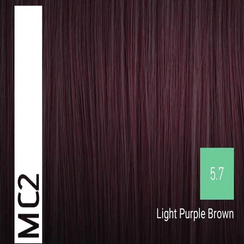 Sensus MC2 Permanent Hair Color 5.7 Light Purple Brown 100ml – (μόνιμη βαφή χωρίς αμμωνία καστανό ανοιχτό βιολέ)