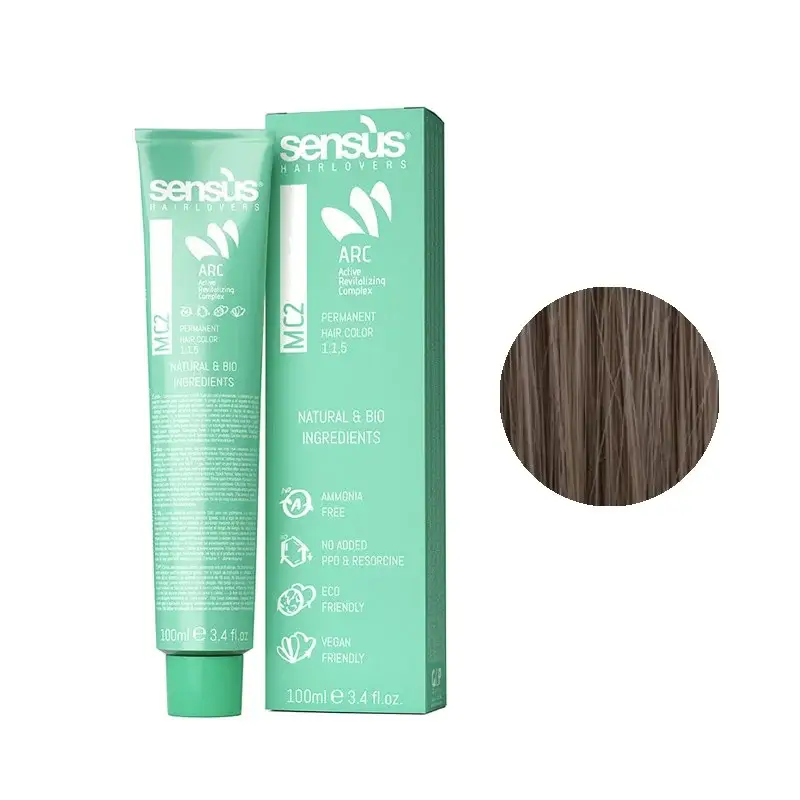 Sensus MC2 Permanent Hair Color 6.0 Dark Blonde 100ml – (μόνιμη βαφή χωρίς αμμωνία ξανθό σκούρο)