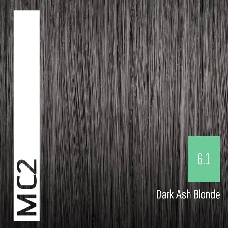 Sensus MC2 Permanent Hair Color 6.1 Dark Ash Blonde 100ml – (μόνιμη βαφή χωρίς αμμωνία ξανθό σκούρο σαντρέ)