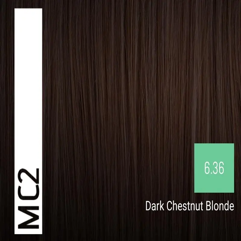 Sensus MC2 Permanent Hair Color 6.36 Dark Chestnut Blonde 100ml – (μόνιμη βαφή χωρίς αμμωνία ζεστό ξανθό σκούρο μαρόν)