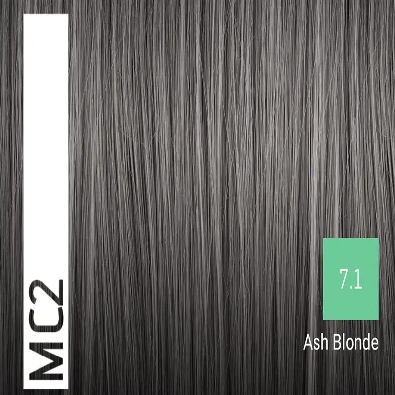 Sensus MC2 Permanent Hair Color 7.1 Ash Blonde 100ml – (μόνιμη βαφή χωρίς αμμωνία ξανθό σαντρέ)