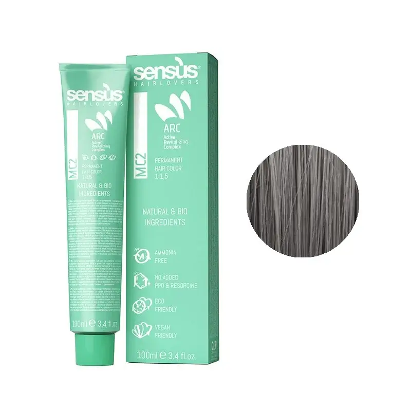 Sensus MC2 Permanent Hair Color 7.1 Ash Blonde 100ml – (μόνιμη βαφή χωρίς αμμωνία ξανθό σαντρέ)