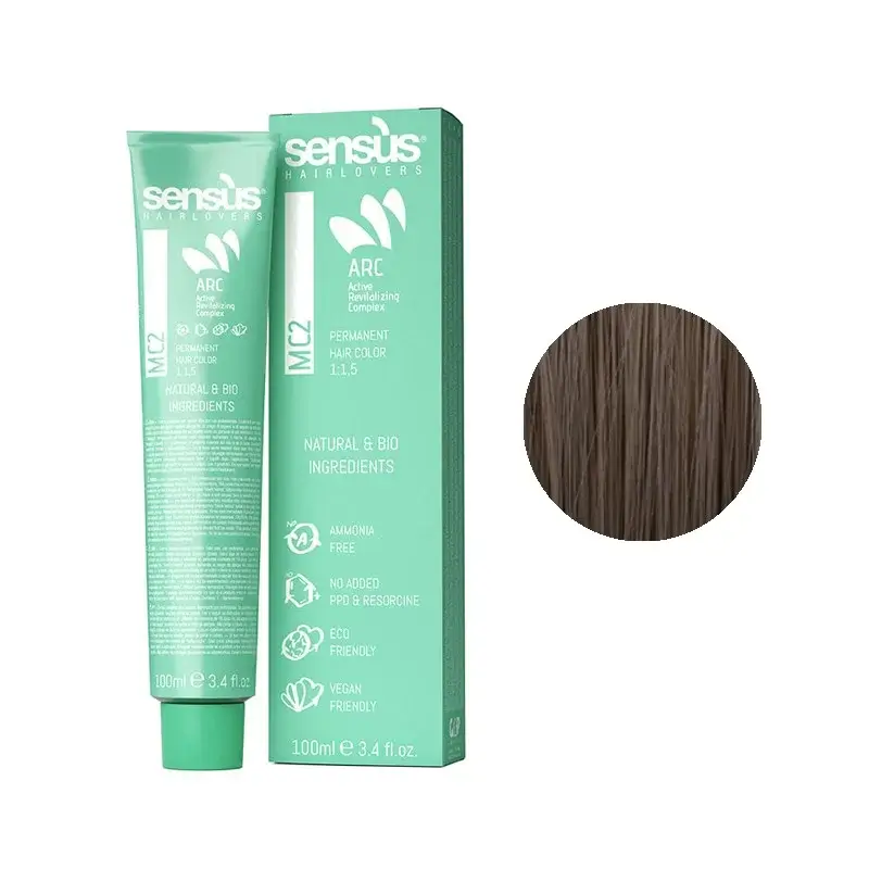 Sensus MC2 Permanent Hair Color 7.24 Brown Blonde 100ml – (μόνιμη βαφή χωρίς αμμωνία ξανθό μαρόν)