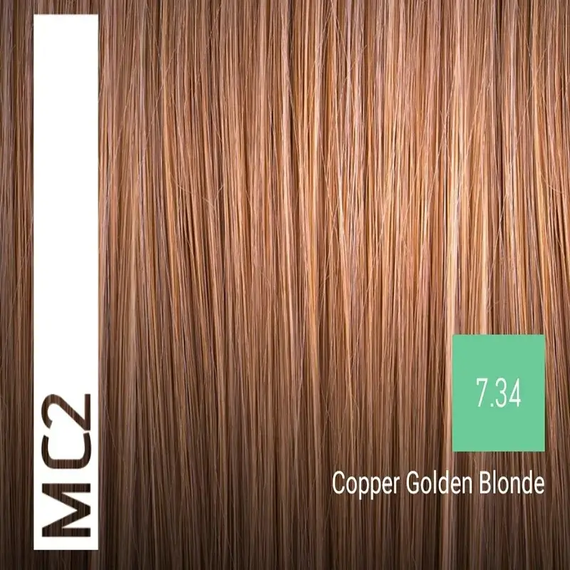 Sensus MC2 Permanent Hair Color 7.34 Copper Golden Blonde 100ml – (μόνιμη βαφή χωρίς αμμωνία χάλκινο ξανθό ντορέ)