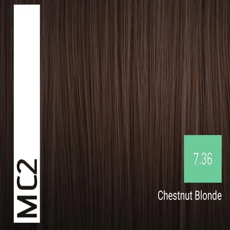 Sensus MC2 Permanent Hair Color 7.36 Chestnut Blonde 100ml – (μόνιμη βαφή χωρίς αμμωνία ζεστό ξανθό μαρόν)