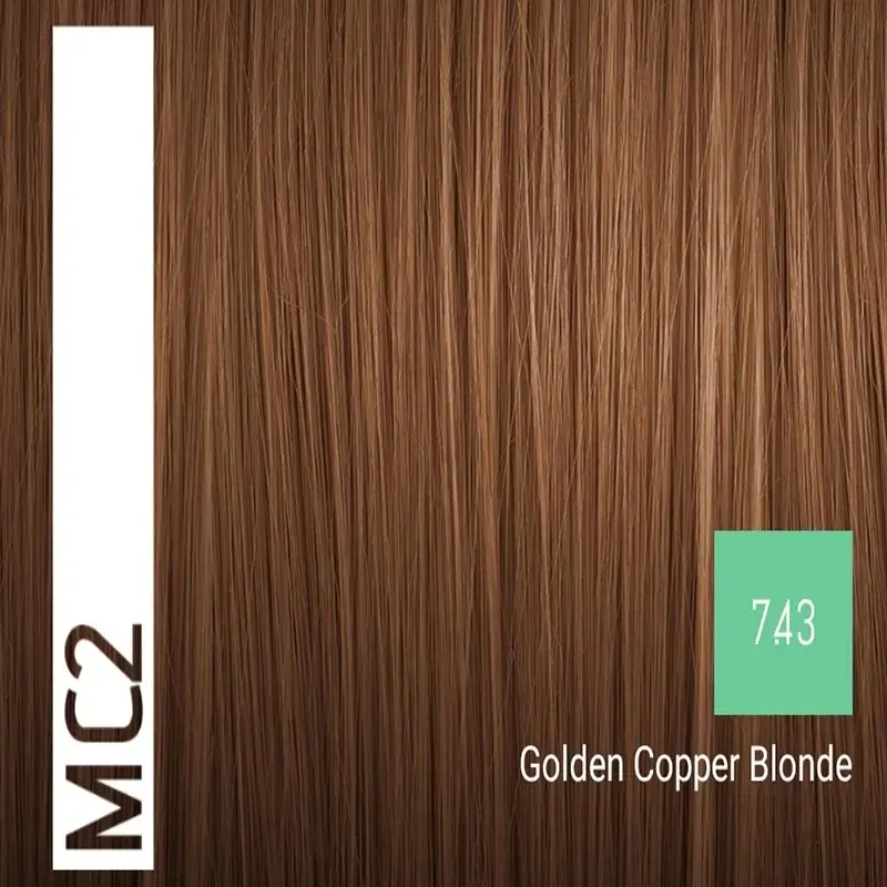 Sensus MC2 Permanent Hair Color 7.43 Golden Copper Blonde 100ml – (μόνιμη βαφή χωρίς αμμωνία χάλκινο ξανθό ντορέ)