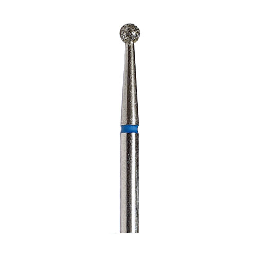 Alezori DIAMOND NAIL DRILL BIT , BALL, BLUE, 2.5MM