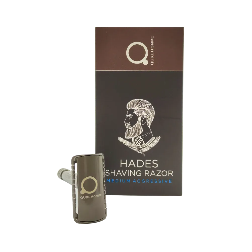 Hades Shaving Razor Medium Aggressive (Ξυράφι Μέτριας Επιθετικότητας) από την Qure