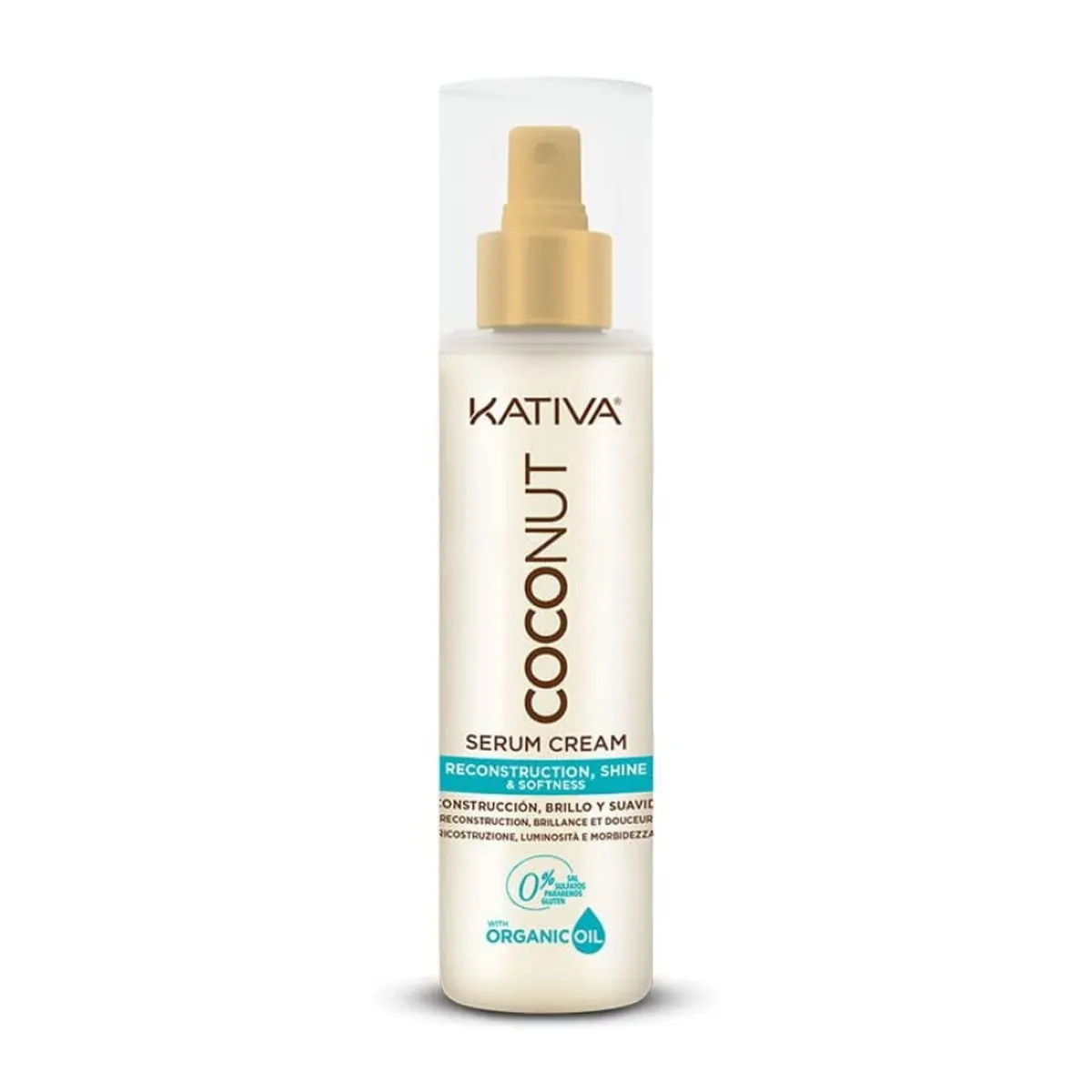 Kativa Coconut Cream Serum Λείανσης για Όλους τους Τύπους Μαλλιών 200ml