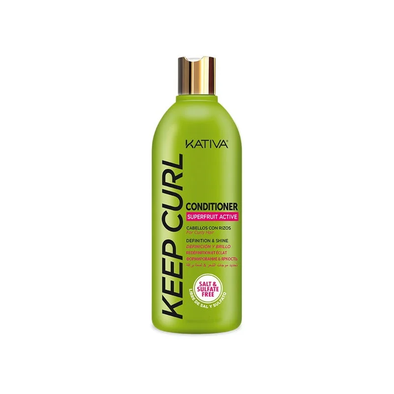 Kativa Keep Curl Definition & Shine Conditioner 250ml – (μαλακτική κρέμα για μαλλιά με μπούκλες)