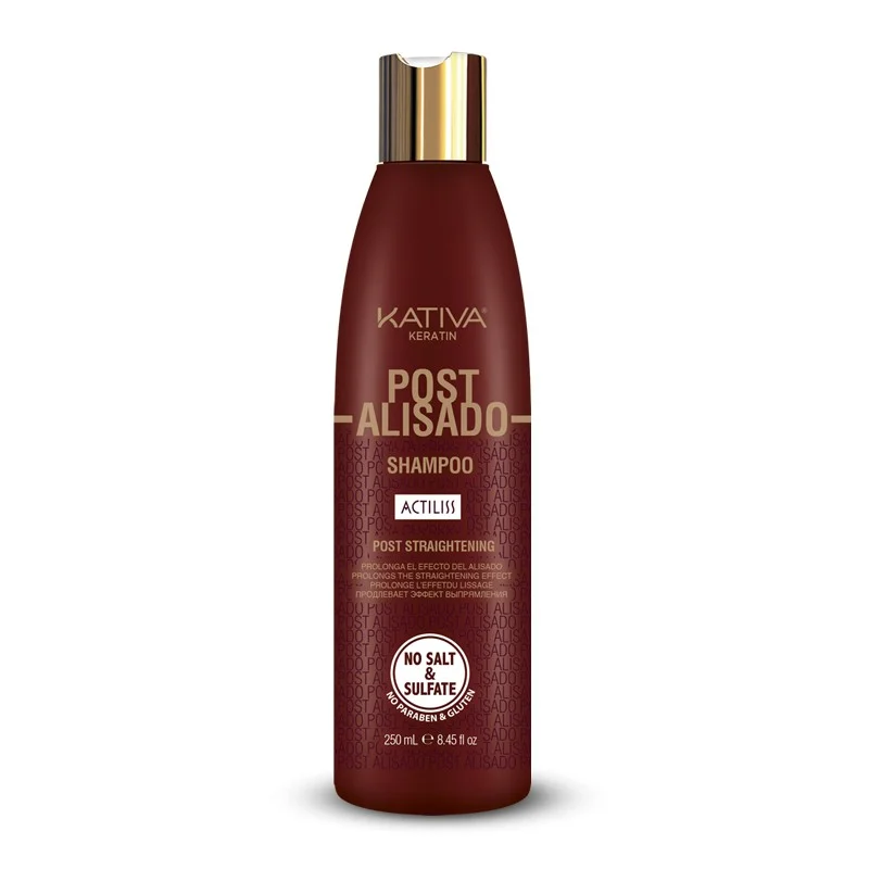 Kativa Keratin Post Alisado Shampoo 250ml – (σαμπουάν συντήρησης της ισιωτικής θεραπείας)