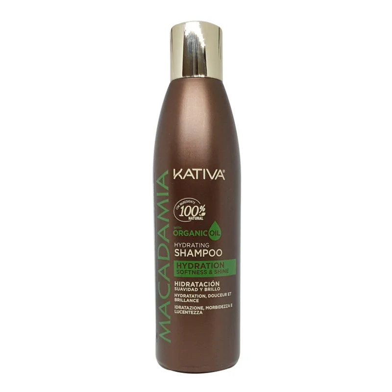 Kativa Macadamia Hydration Shampoo 250ml – (σαμπουάν ενυδάτωσης για ξηρά μαλλιά)